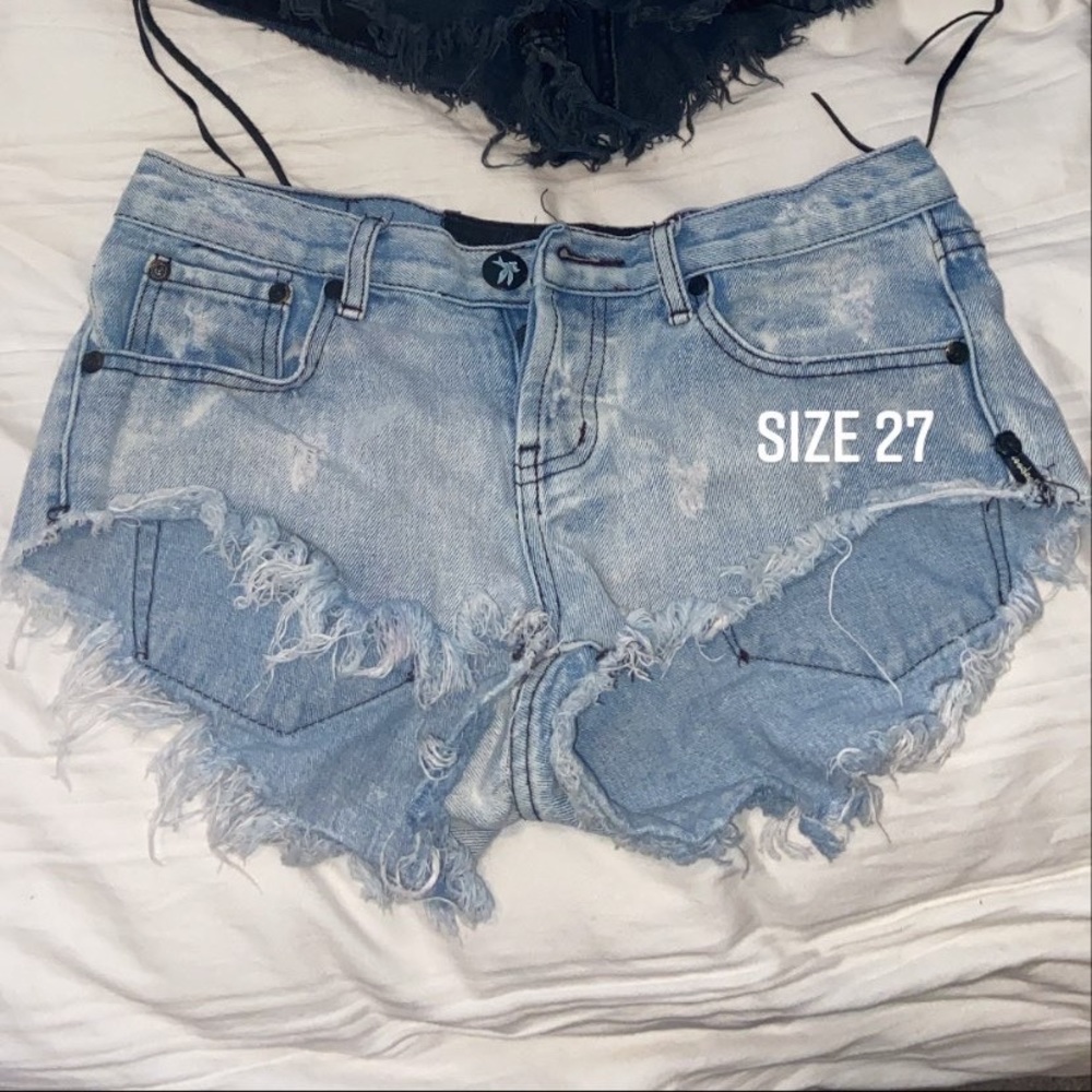 One Teaspoon Denim Shorts
